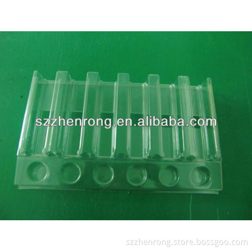 20cleartransparent plastic show stand for cosmetic